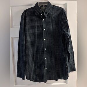 Men's Bonobos Black Polka Dot Shirt